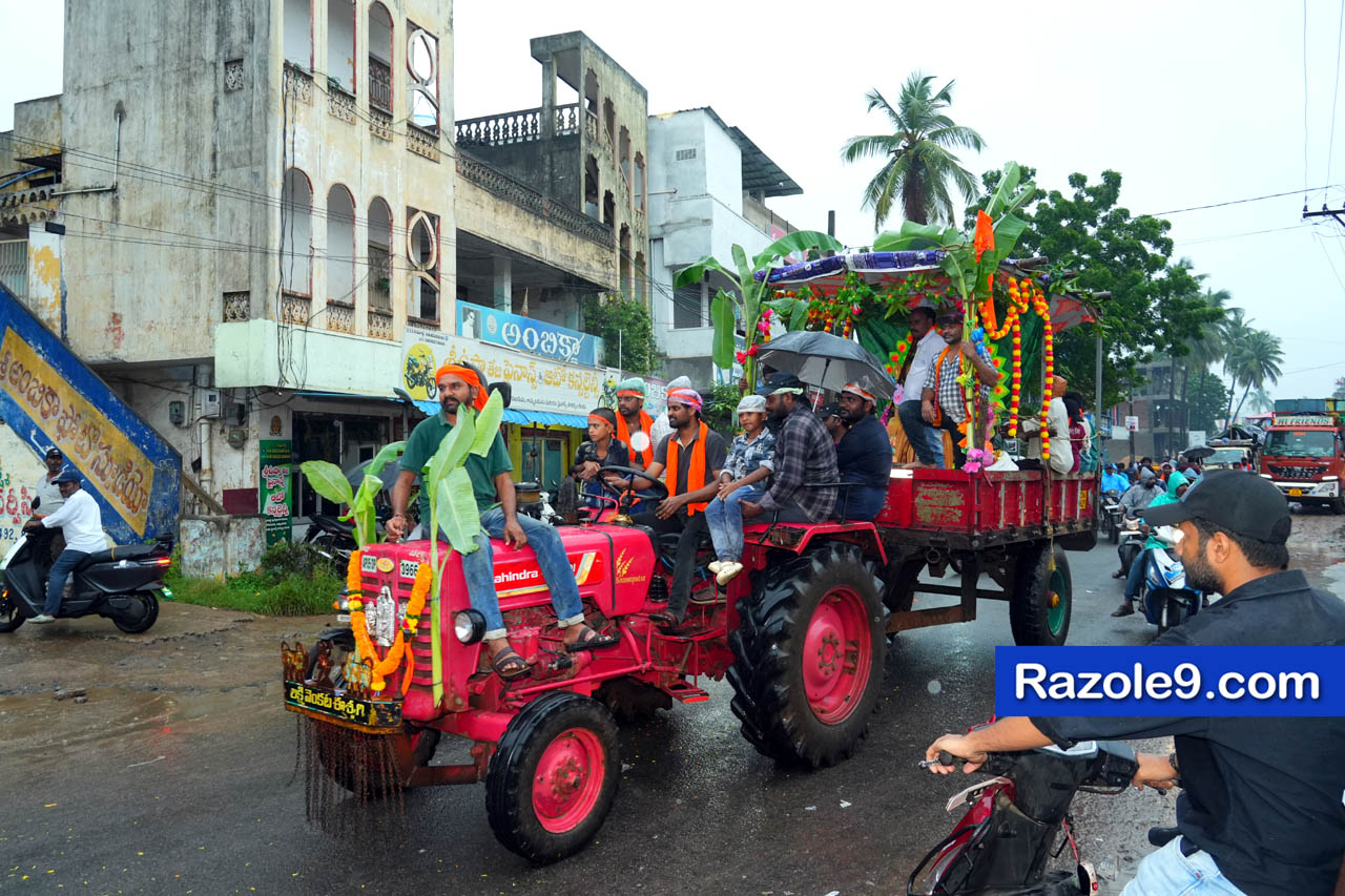 Razole Taluka Ganesh Nimajjanam